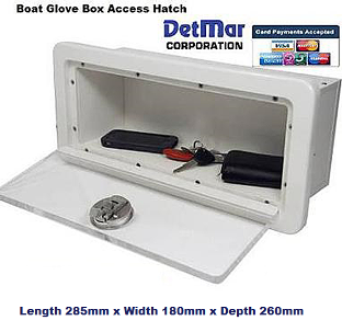 boat glove box compartment