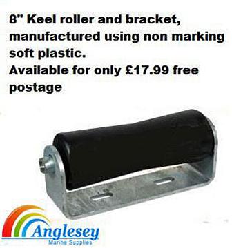 boat trailer keel roller