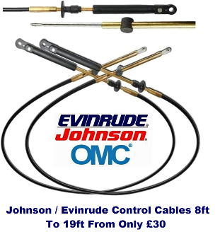 johnson evinrude outboard control cables